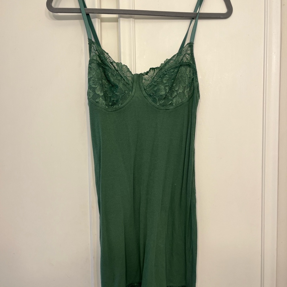 Adore Me Aliyah Green Slip